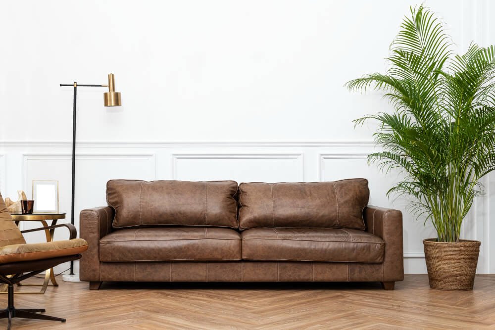 How to clean a leather couch and prevent stains